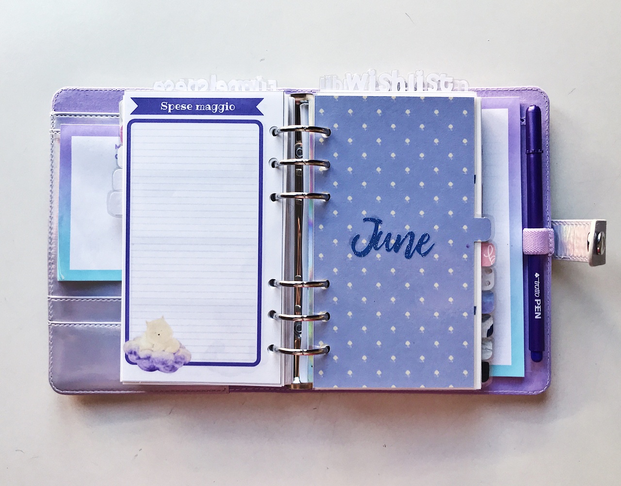agenda personal di giugno