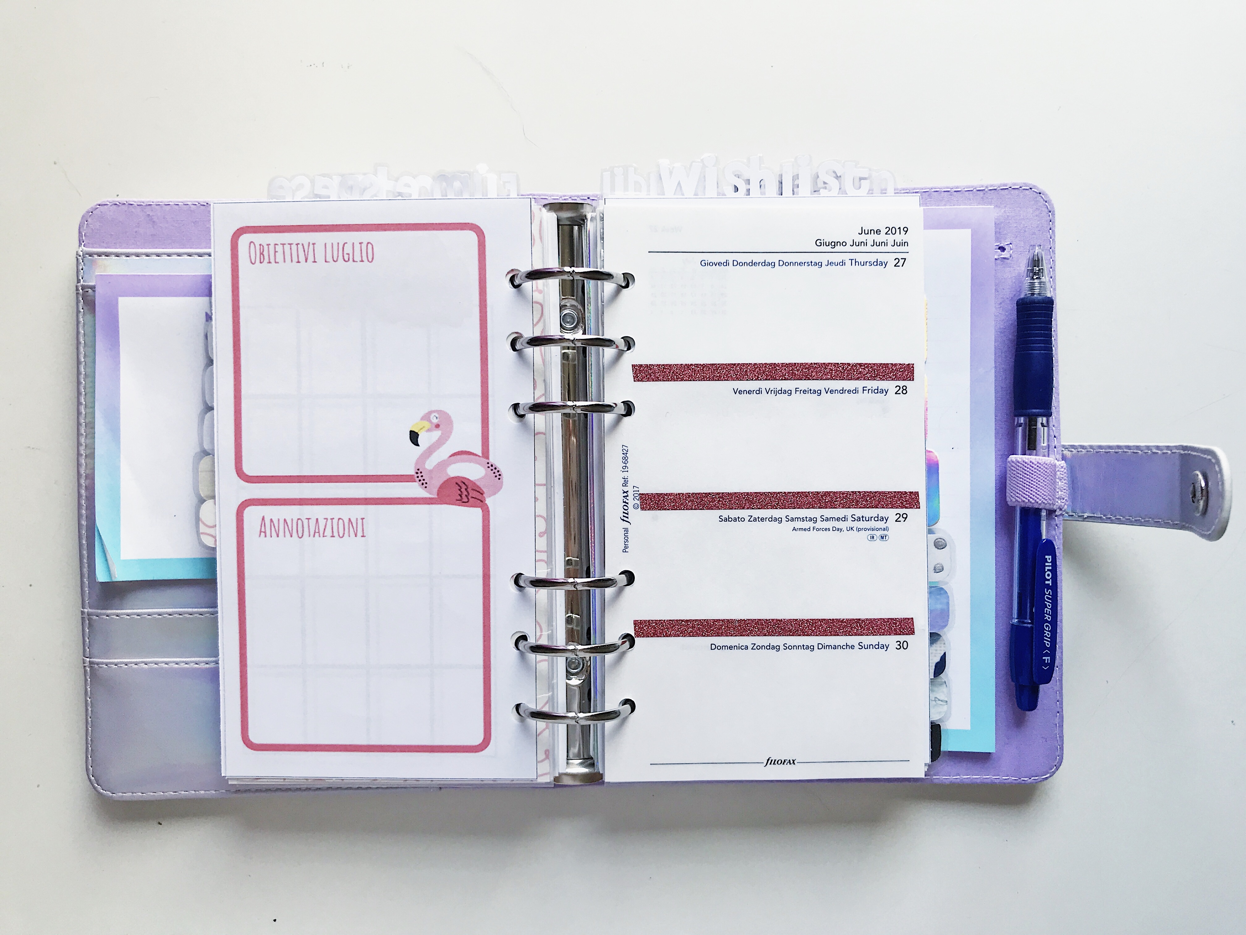 agenda luglio