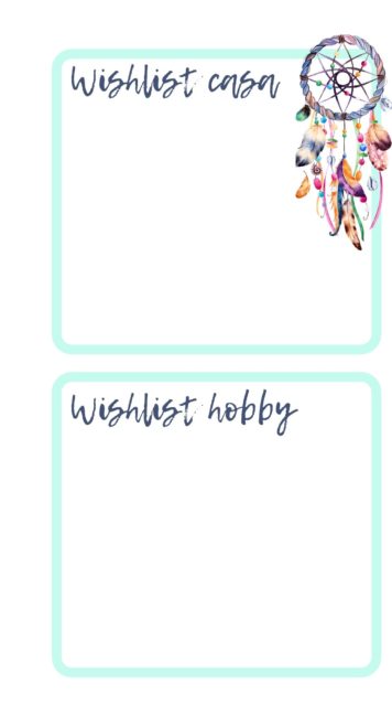 inserti dell'agenda 2020